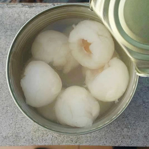 Canned Lychees In Syrup 